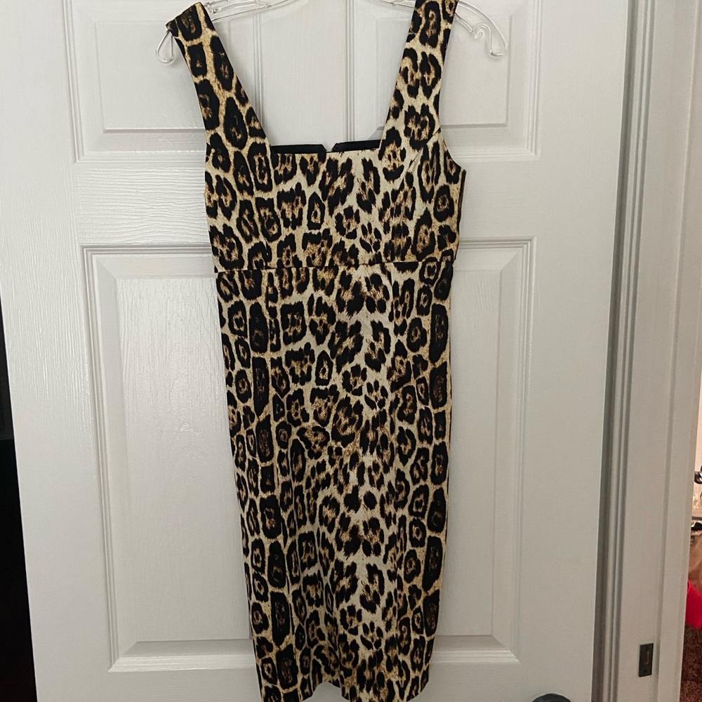 Alice and Olivia animal print dress in size 2